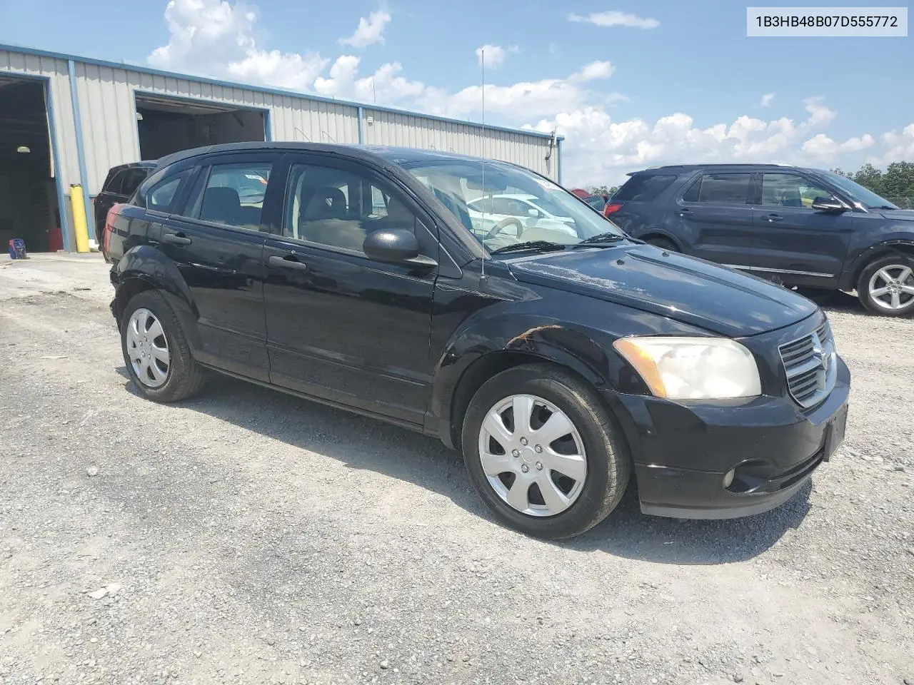 2007 Dodge Caliber Sxt VIN: 1B3HB48B07D555772 Lot: 63487095