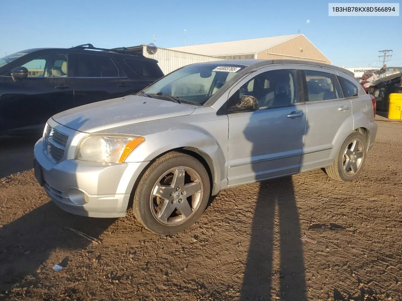 2008 Dodge Caliber R/T VIN: 1B3HB78KX8D566894 Lot: 44803765