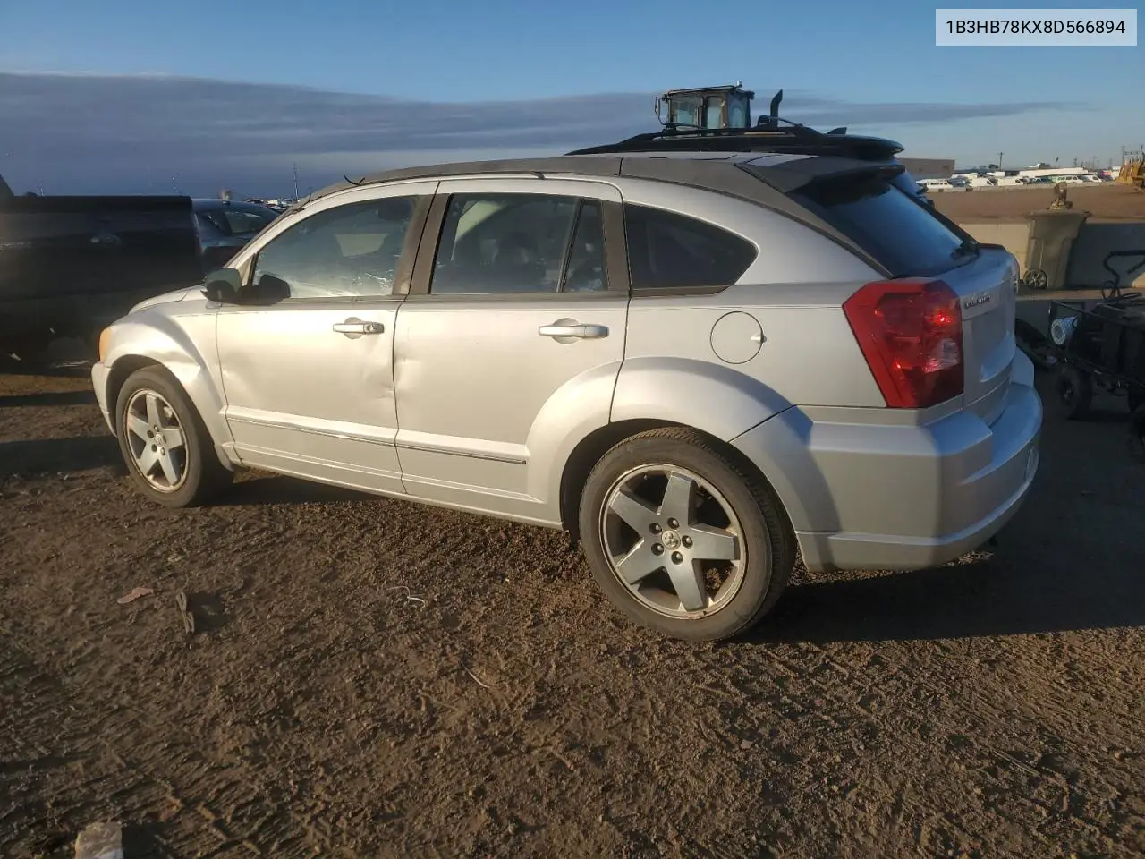2008 Dodge Caliber R/T VIN: 1B3HB78KX8D566894 Lot: 44803765