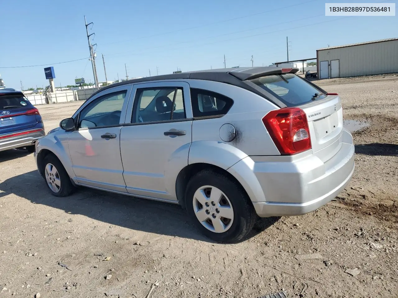 2008 Dodge Caliber VIN: 1B3HB28B97D536481 Lot: 51999615
