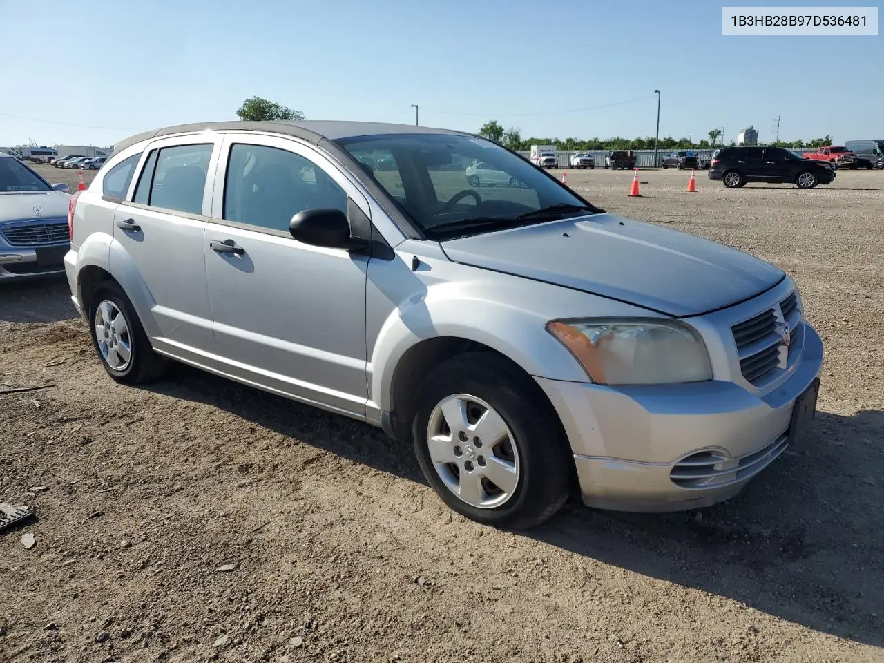 2008 Dodge Caliber VIN: 1B3HB28B97D536481 Lot: 51999615