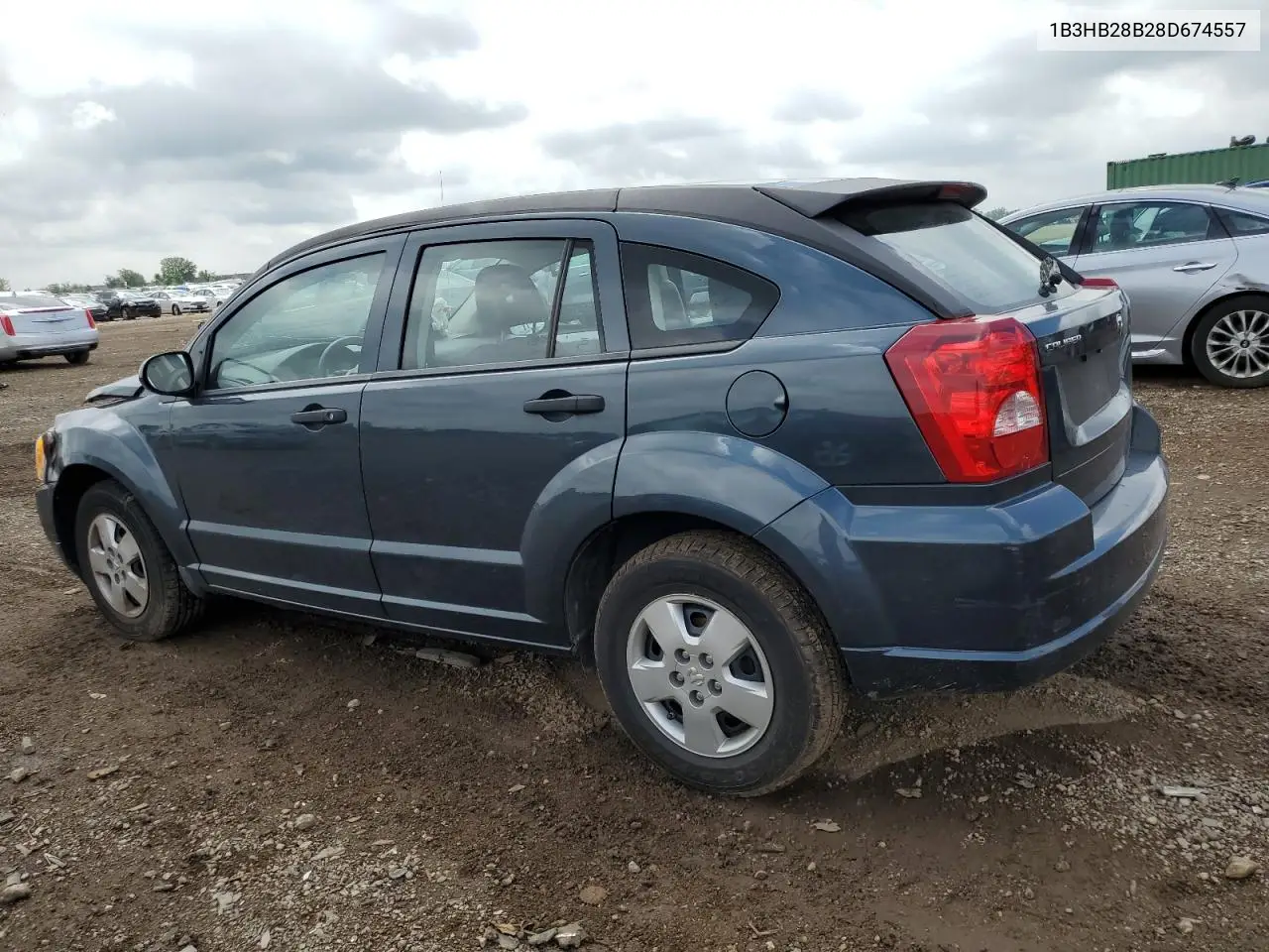 2008 Dodge Caliber VIN: 1B3HB28B28D674557 Lot: 53266365