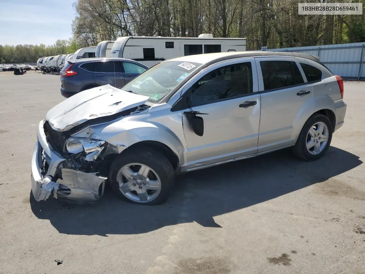 2008 Dodge Caliber VIN: 1B3HB28B28D659461 Lot: 54207125