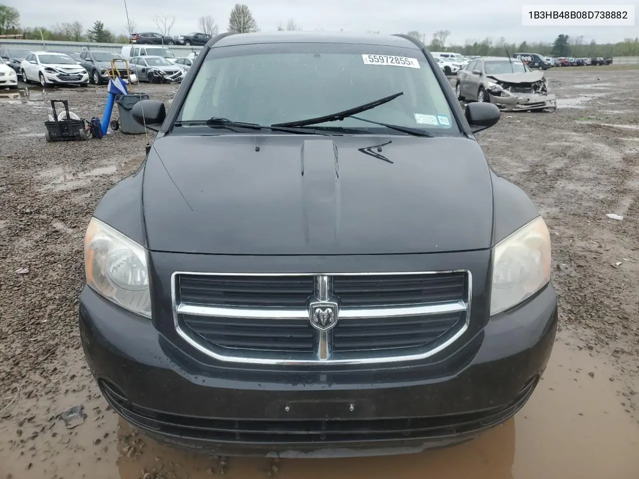 2008 Dodge Caliber Sxt VIN: 1B3HB48B08D738882 Lot: 55972855