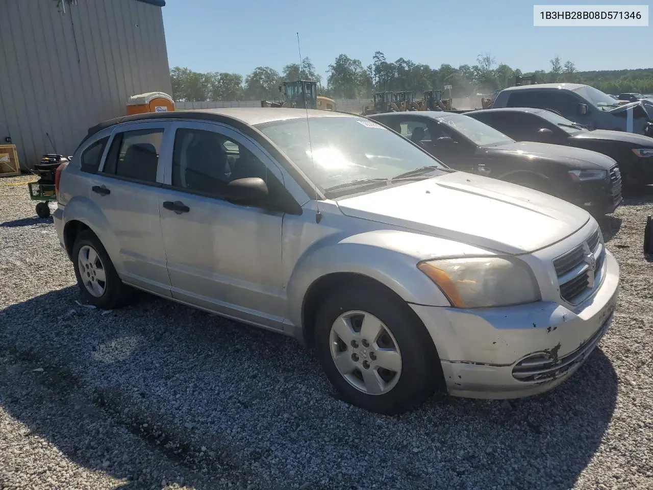 2008 Dodge Caliber VIN: 1B3HB28B08D571346 Lot: 56029935