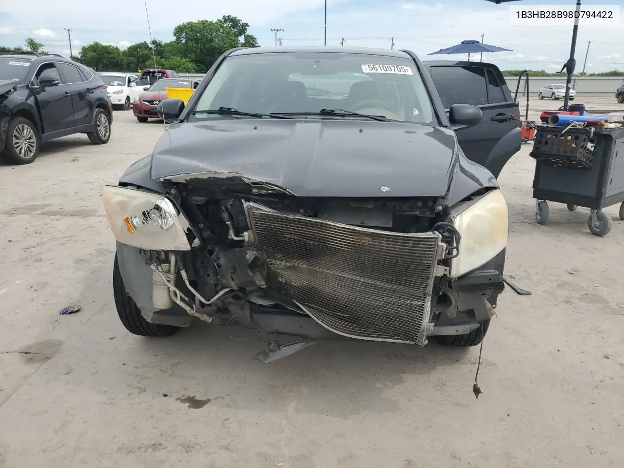 2008 Dodge Caliber VIN: 1B3HB28B98D794422 Lot: 56109705