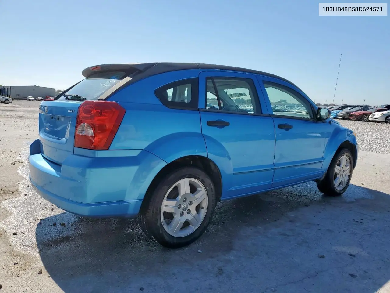 2008 Dodge Caliber Sxt VIN: 1B3HB48B58D624571 Lot: 56640055