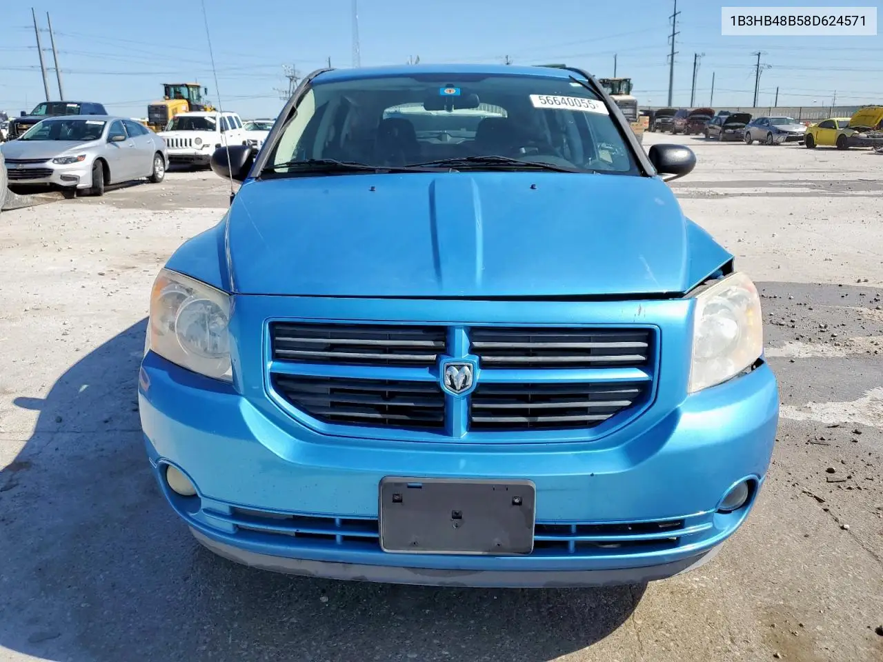 2008 Dodge Caliber Sxt VIN: 1B3HB48B58D624571 Lot: 56640055
