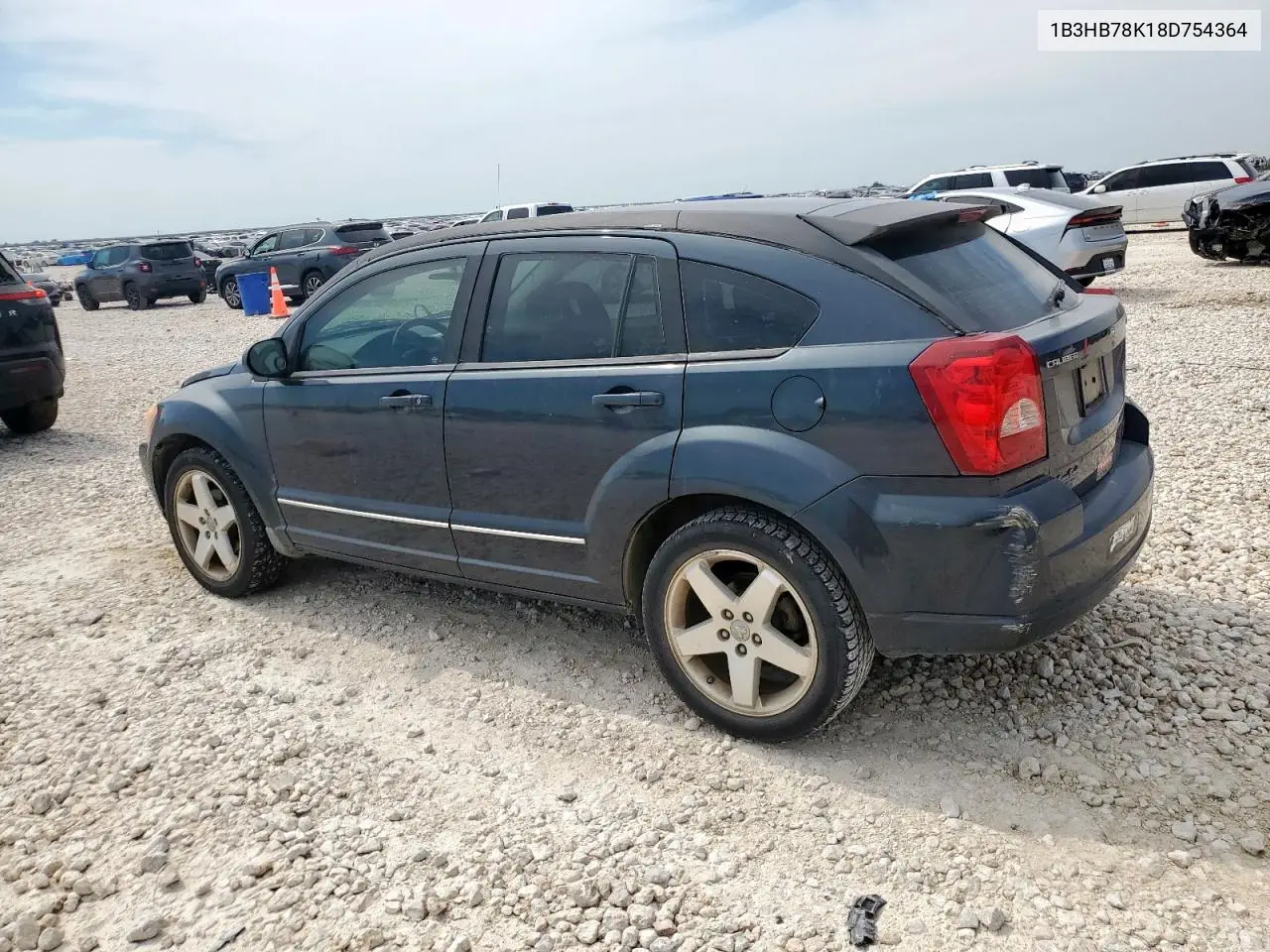 2008 Dodge Caliber R/T VIN: 1B3HB78K18D754364 Lot: 56668565