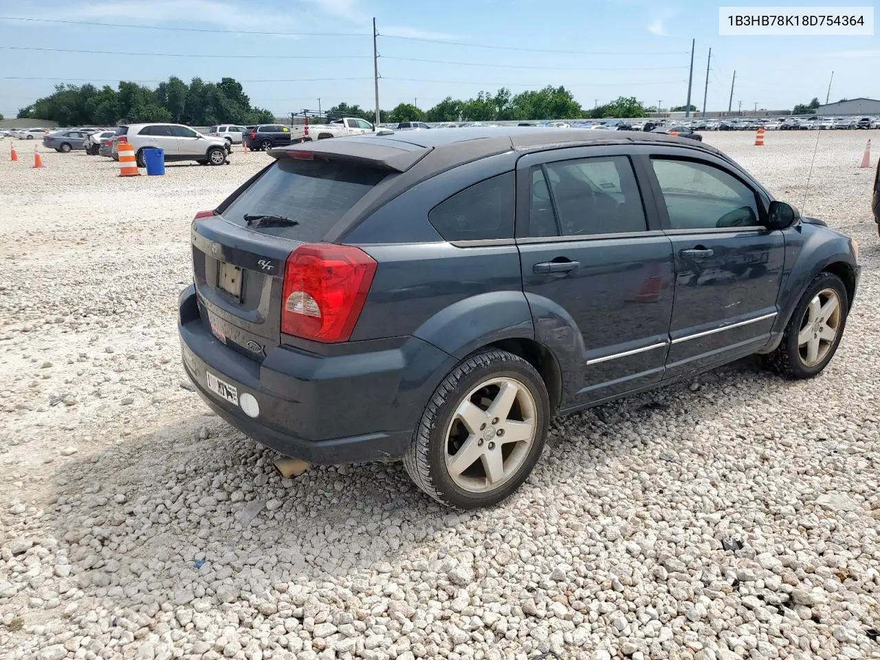 2008 Dodge Caliber R/T VIN: 1B3HB78K18D754364 Lot: 56668565