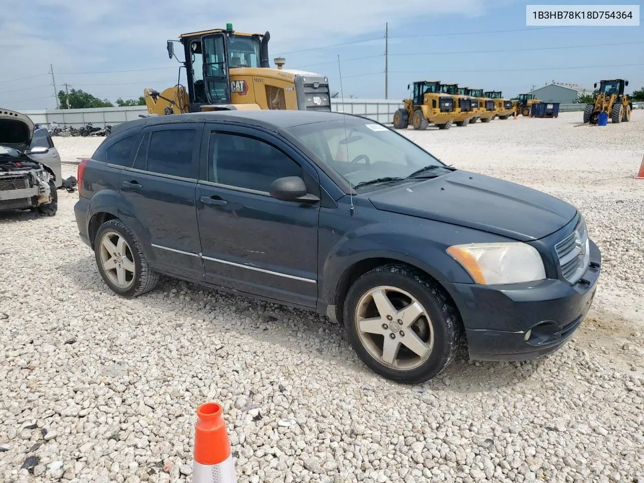 2008 Dodge Caliber R/T VIN: 1B3HB78K18D754364 Lot: 56668565