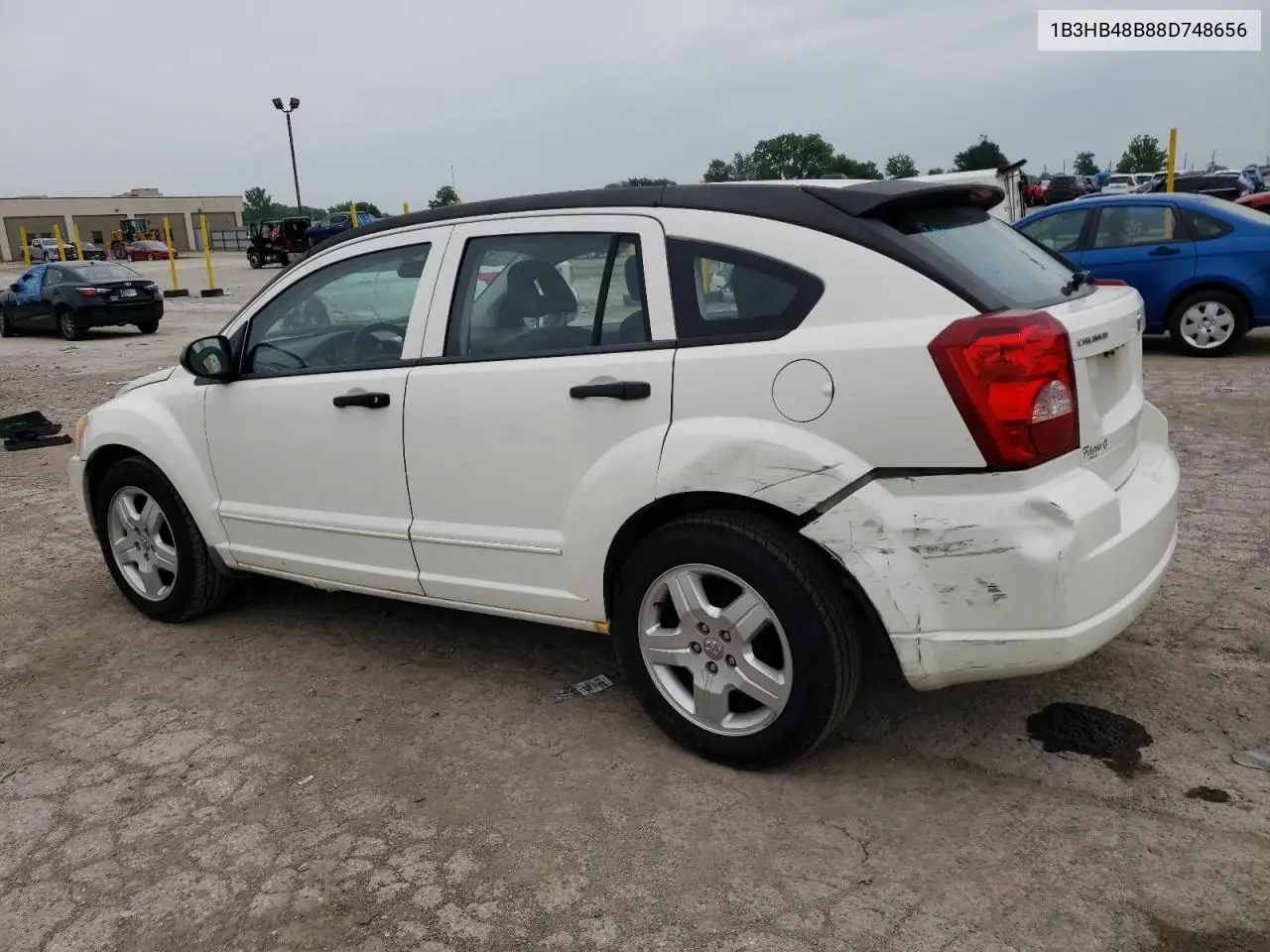 2008 Dodge Caliber Sxt VIN: 1B3HB48B88D748656 Lot: 61006135