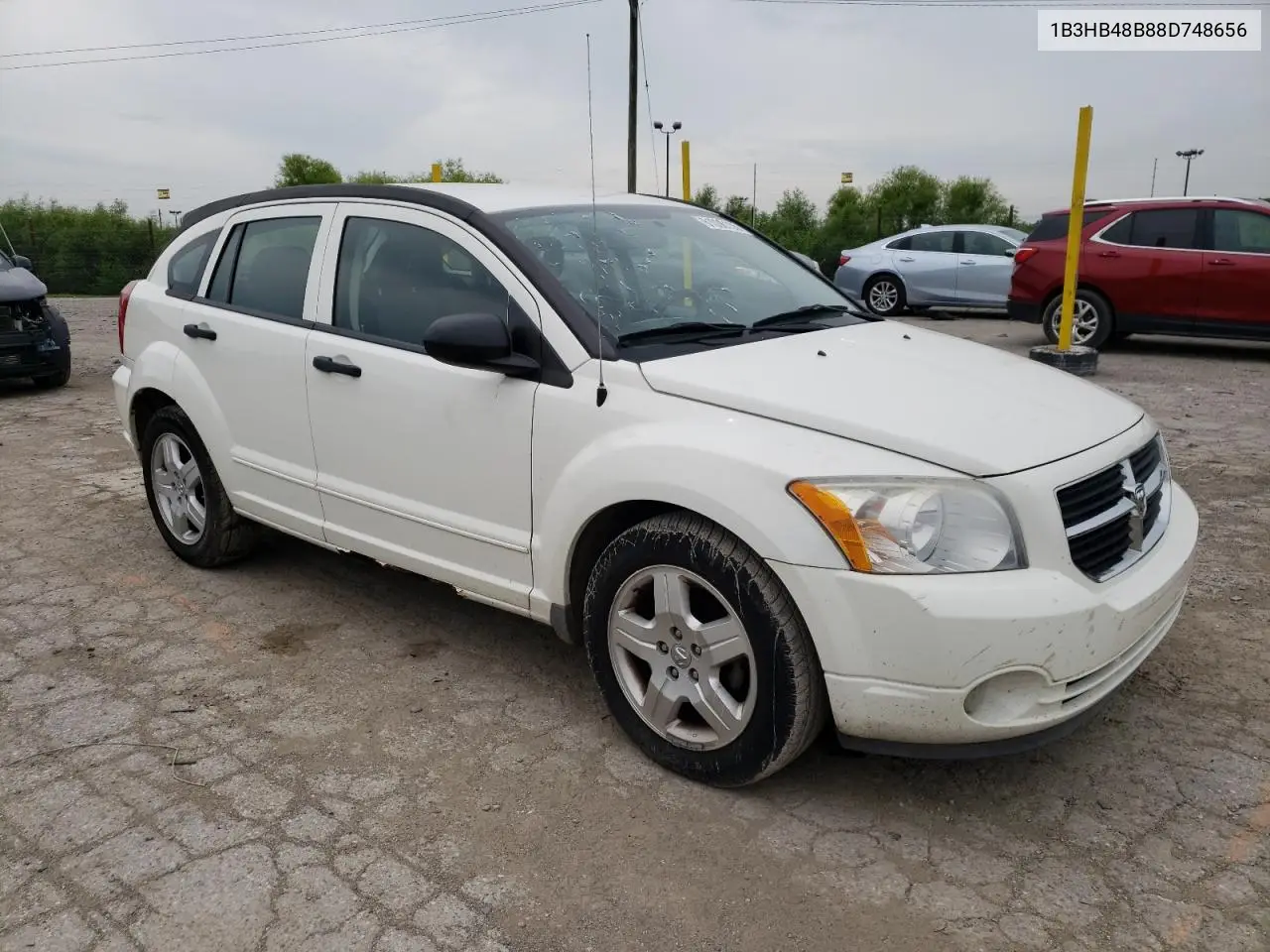 2008 Dodge Caliber Sxt VIN: 1B3HB48B88D748656 Lot: 61006135