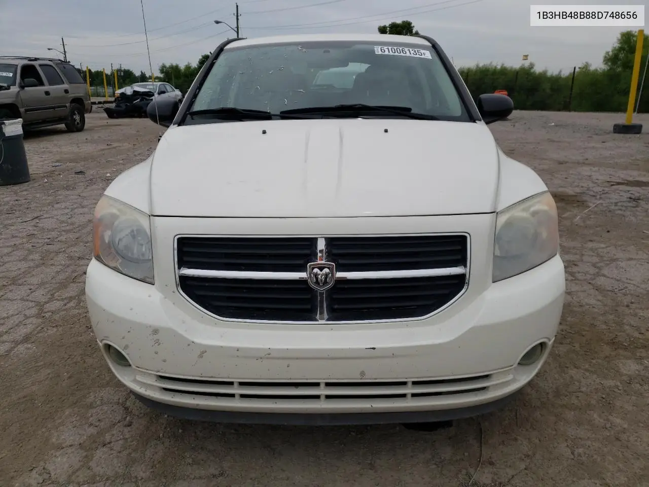 2008 Dodge Caliber Sxt VIN: 1B3HB48B88D748656 Lot: 61006135