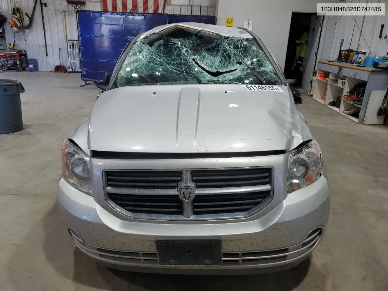 2008 Dodge Caliber Sxt VIN: 1B3HB48B28D747485 Lot: 61146155