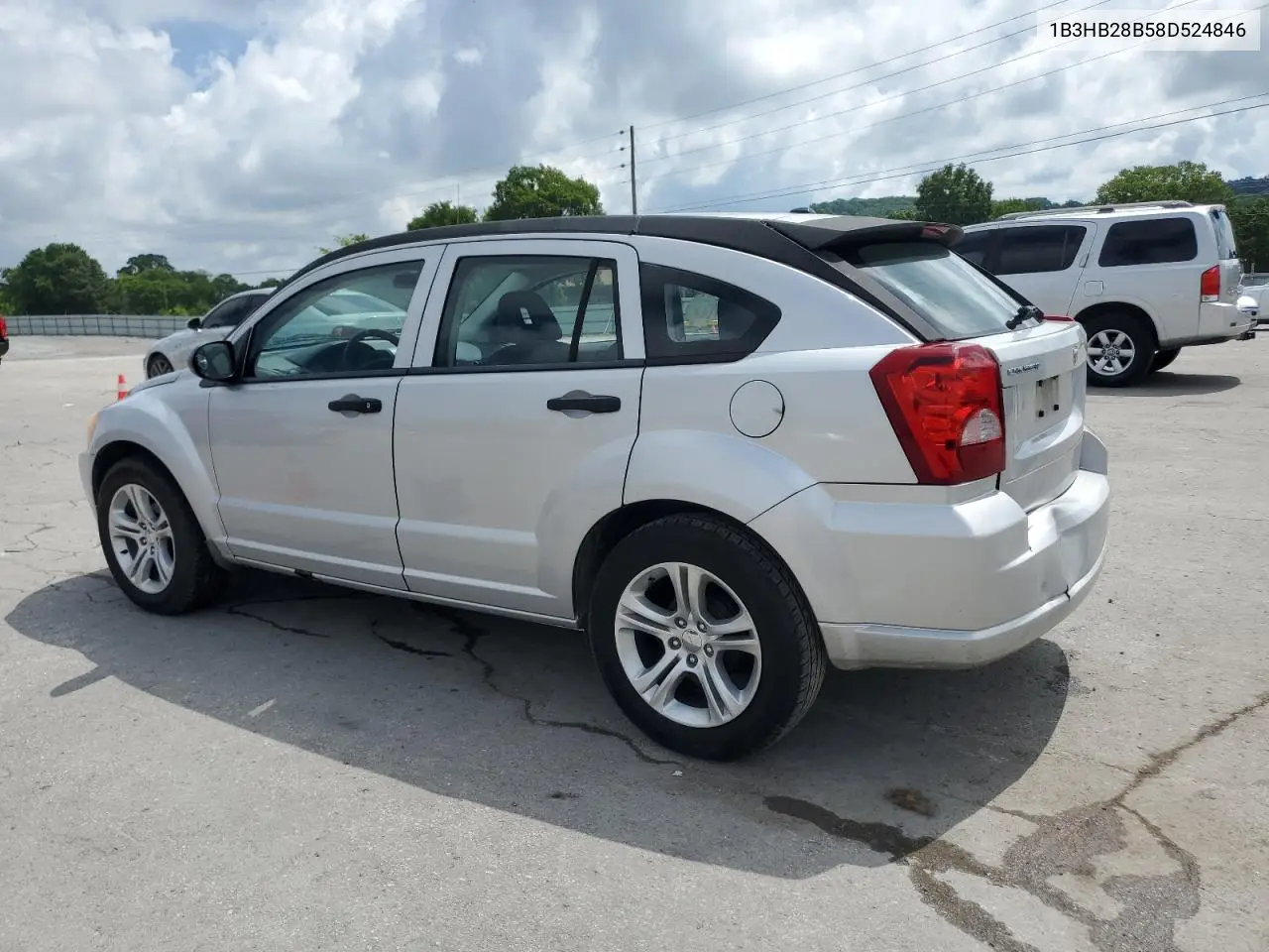 2008 Dodge Caliber VIN: 1B3HB28B58D524846 Lot: 61418145