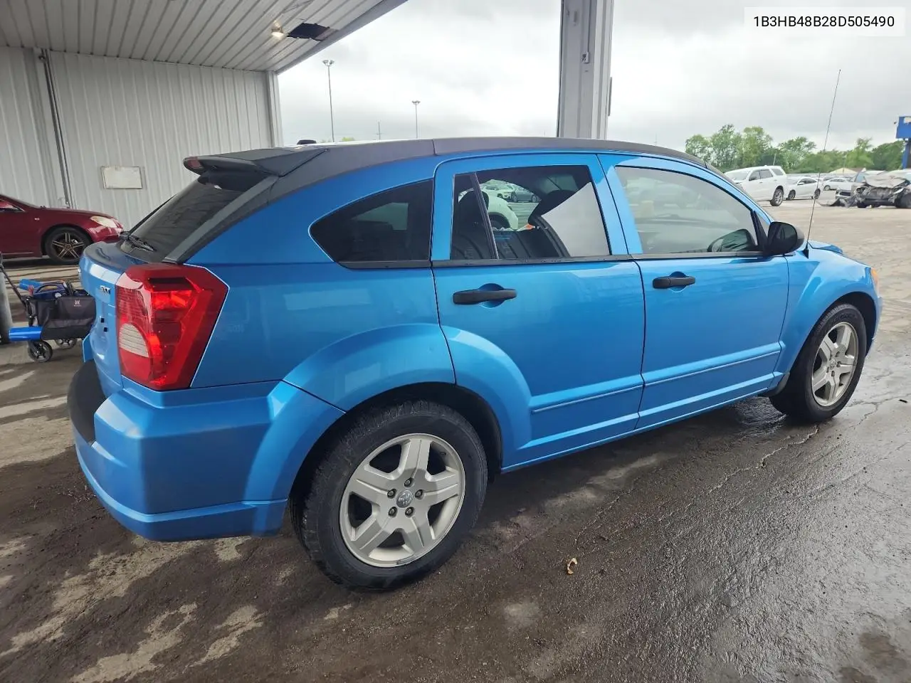 2008 Dodge Caliber Sxt VIN: 1B3HB48B28D505490 Lot: 61727835