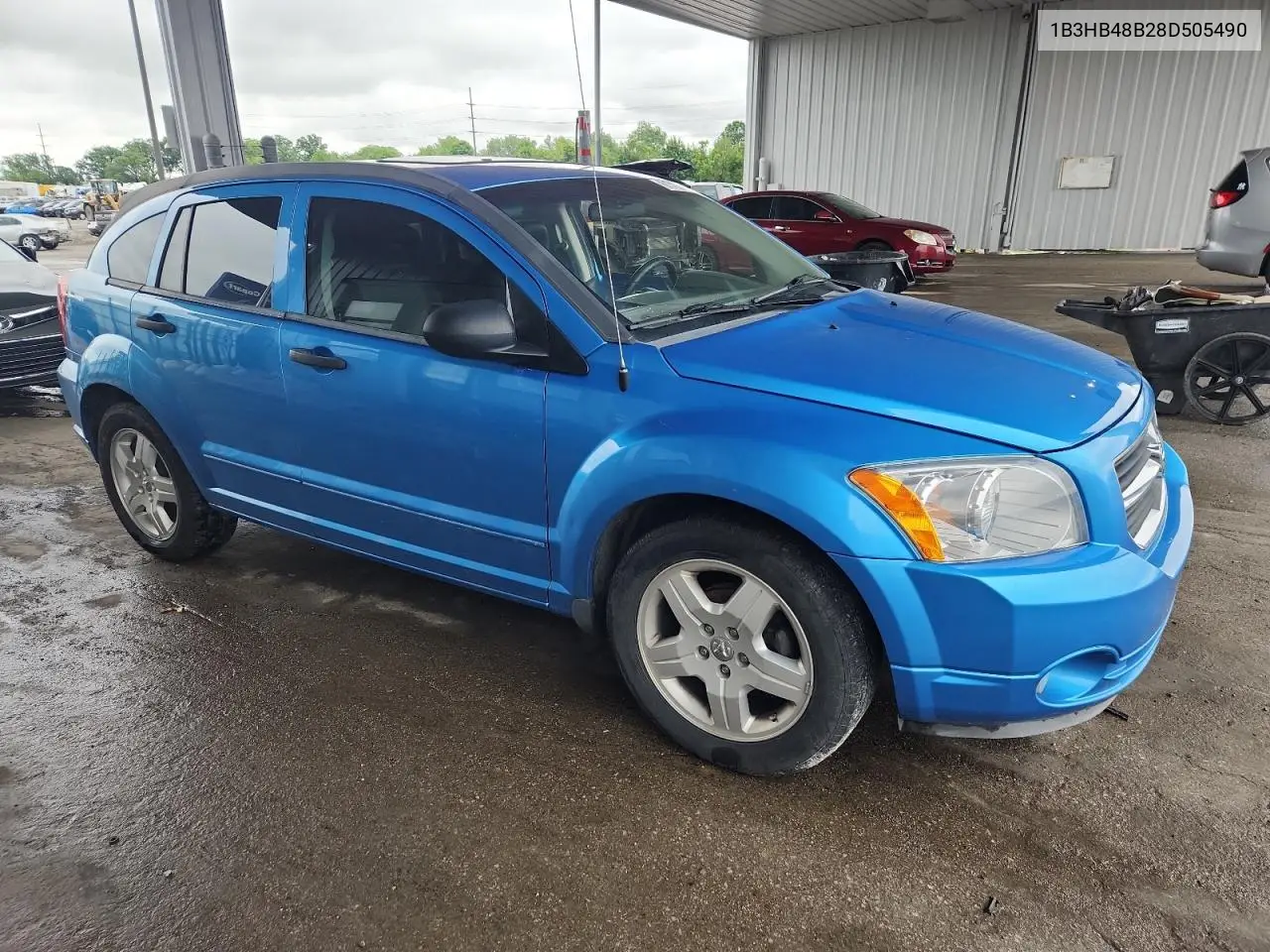 2008 Dodge Caliber Sxt VIN: 1B3HB48B28D505490 Lot: 61727835