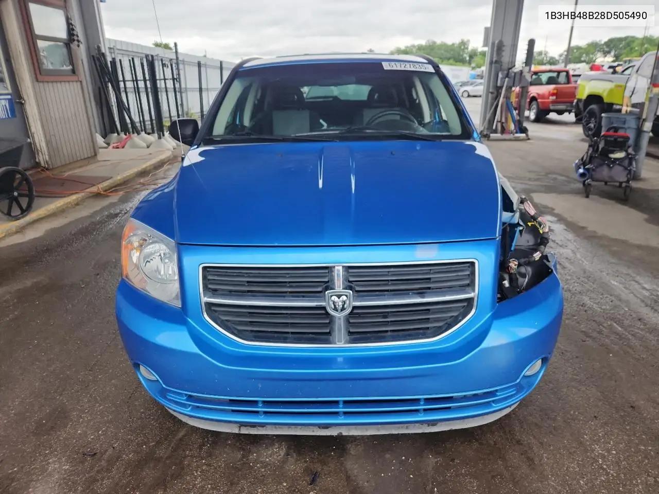 2008 Dodge Caliber Sxt VIN: 1B3HB48B28D505490 Lot: 61727835