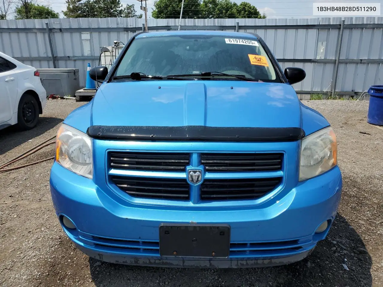 2008 Dodge Caliber Sxt VIN: 1B3HB48B28D511290 Lot: 61974205