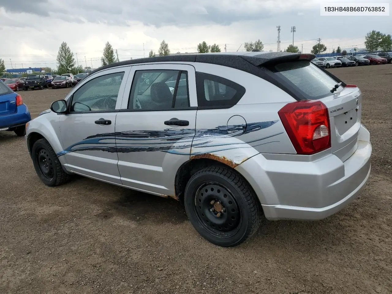 2008 Dodge Caliber Sxt VIN: 1B3HB48B68D763852 Lot: 62027615