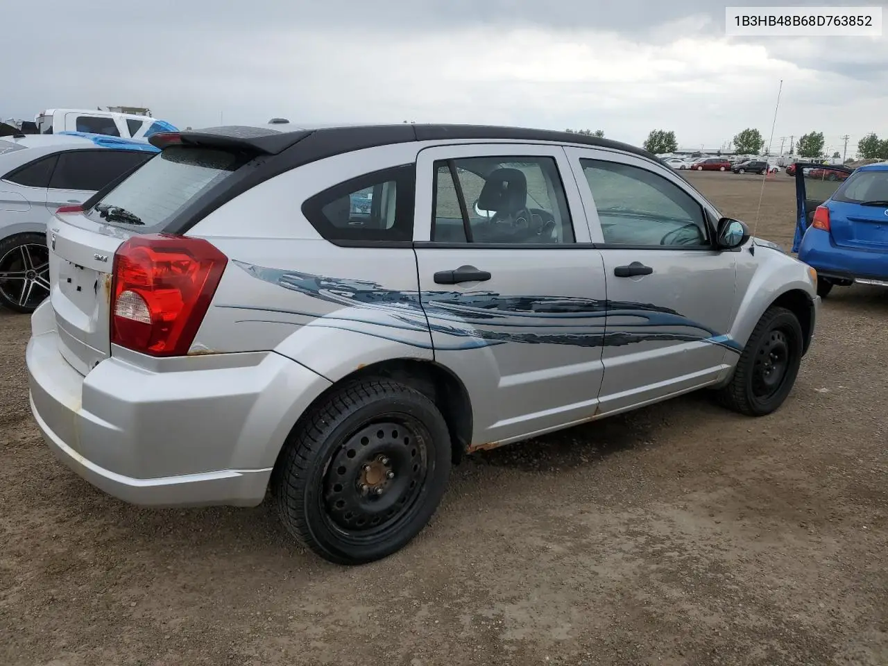 2008 Dodge Caliber Sxt VIN: 1B3HB48B68D763852 Lot: 62027615