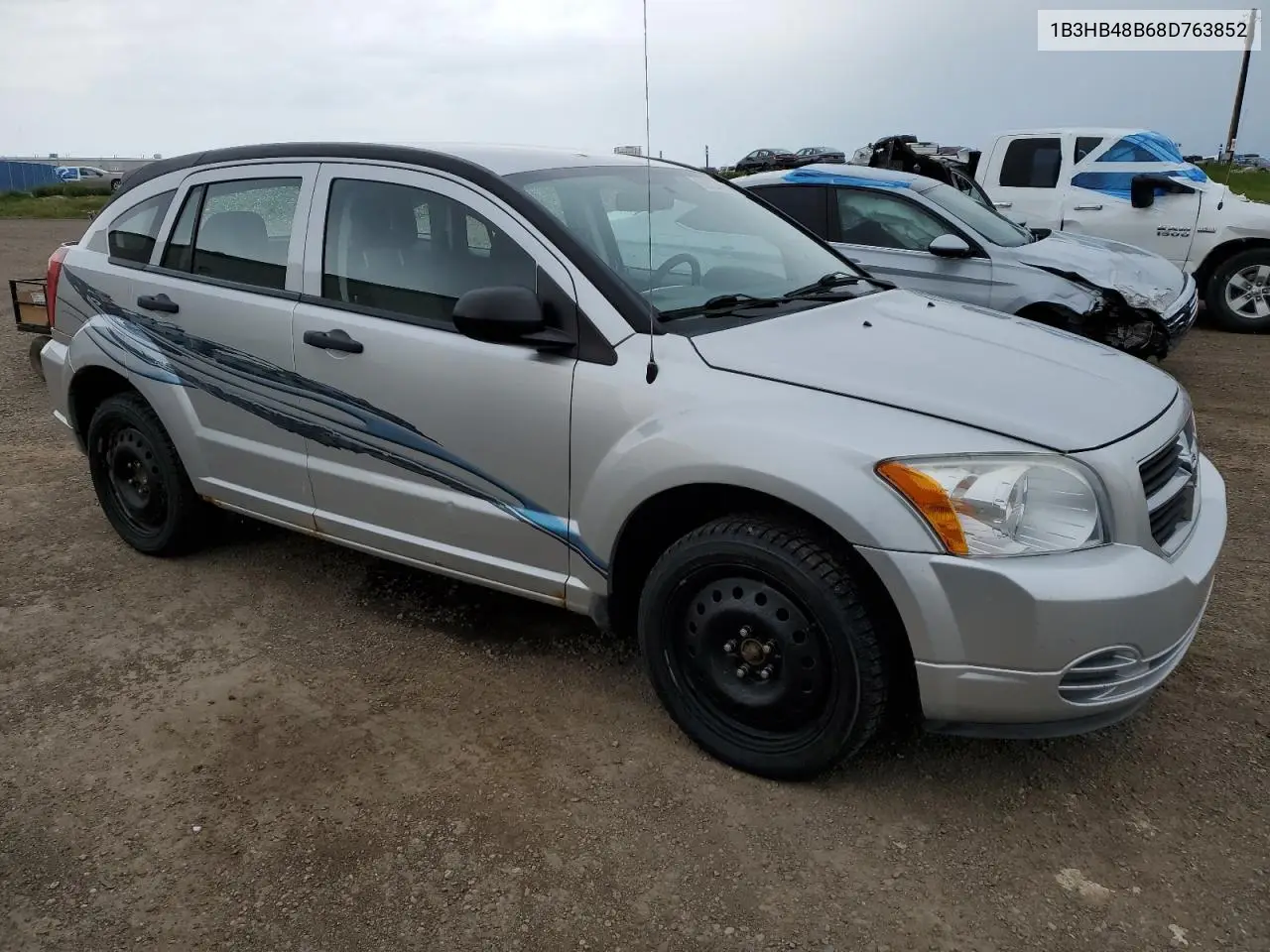2008 Dodge Caliber Sxt VIN: 1B3HB48B68D763852 Lot: 62027615