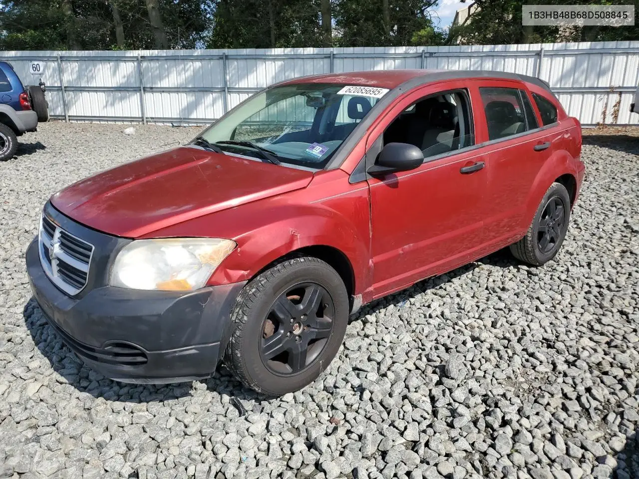 2008 Dodge Caliber Sxt VIN: 1B3HB48B68D508845 Lot: 62085695