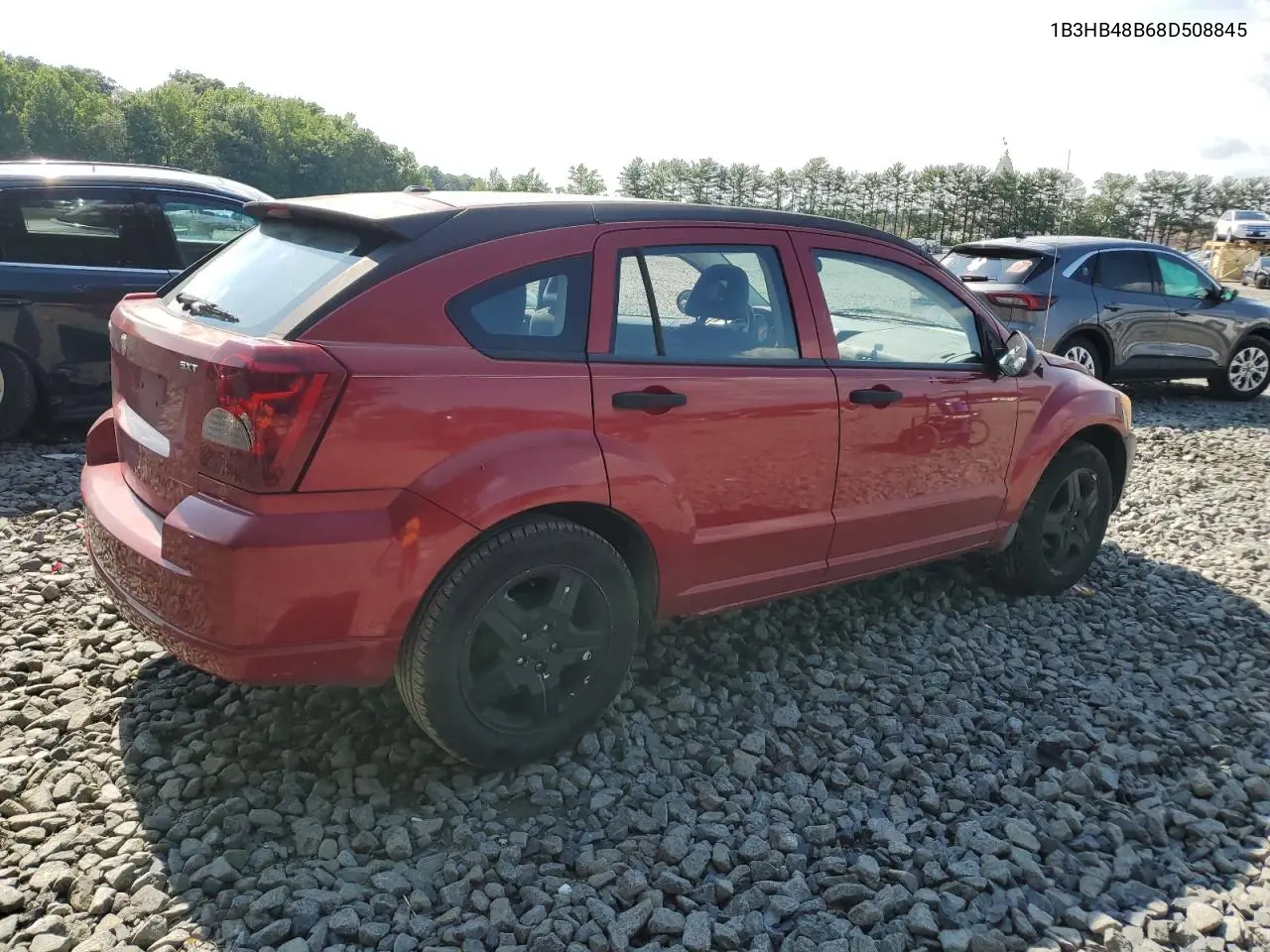 2008 Dodge Caliber Sxt VIN: 1B3HB48B68D508845 Lot: 62085695