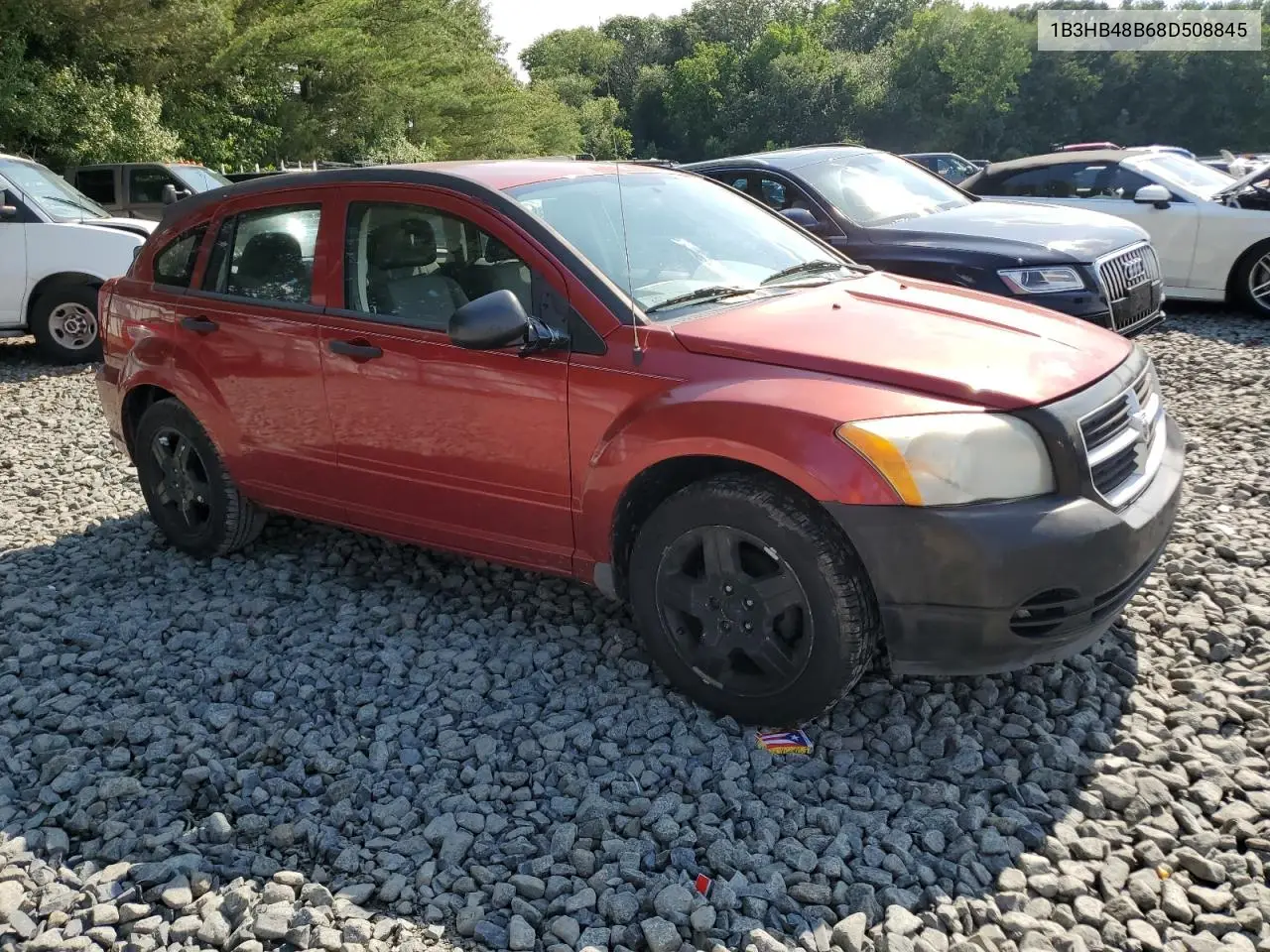 2008 Dodge Caliber Sxt VIN: 1B3HB48B68D508845 Lot: 62085695