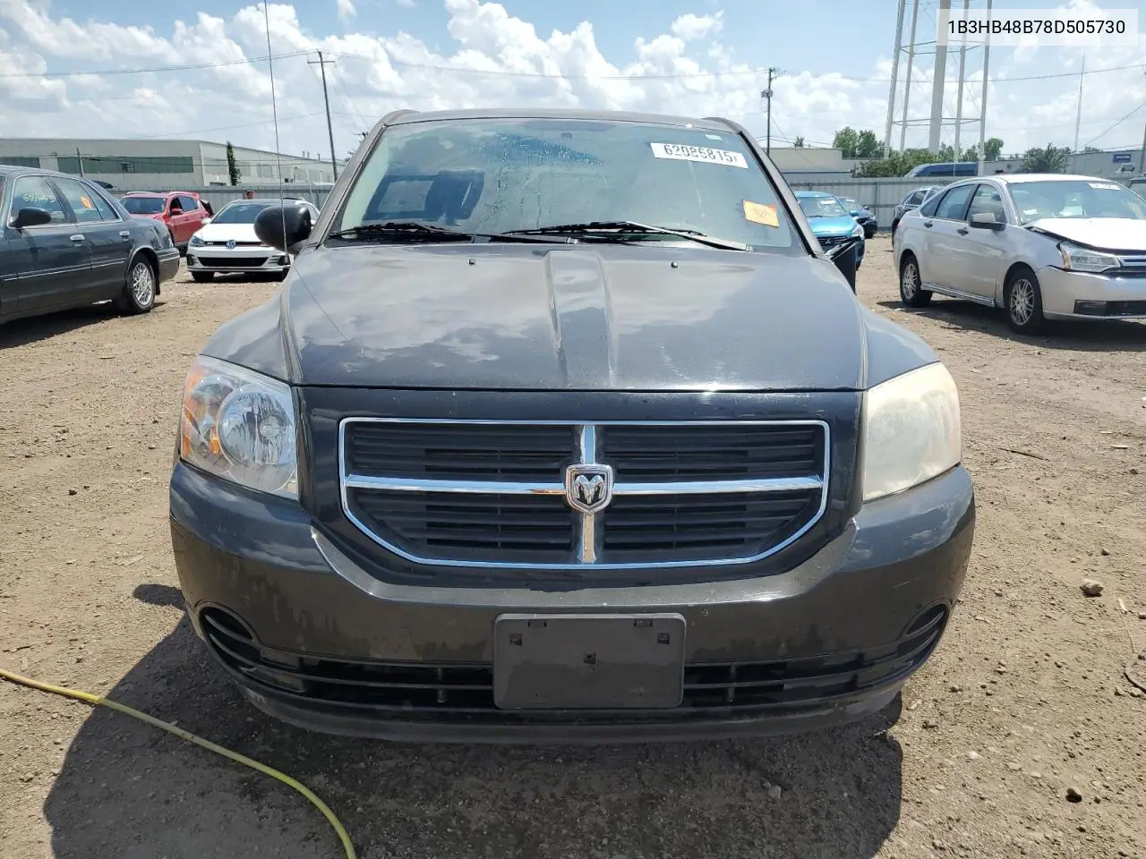 2008 Dodge Caliber Sxt VIN: 1B3HB48B78D505730 Lot: 62086815