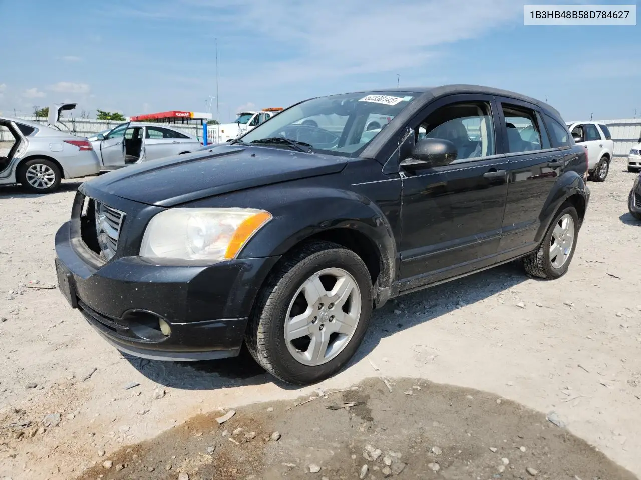 2008 Dodge Caliber Sxt VIN: 1B3HB48B58D784627 Lot: 62330145