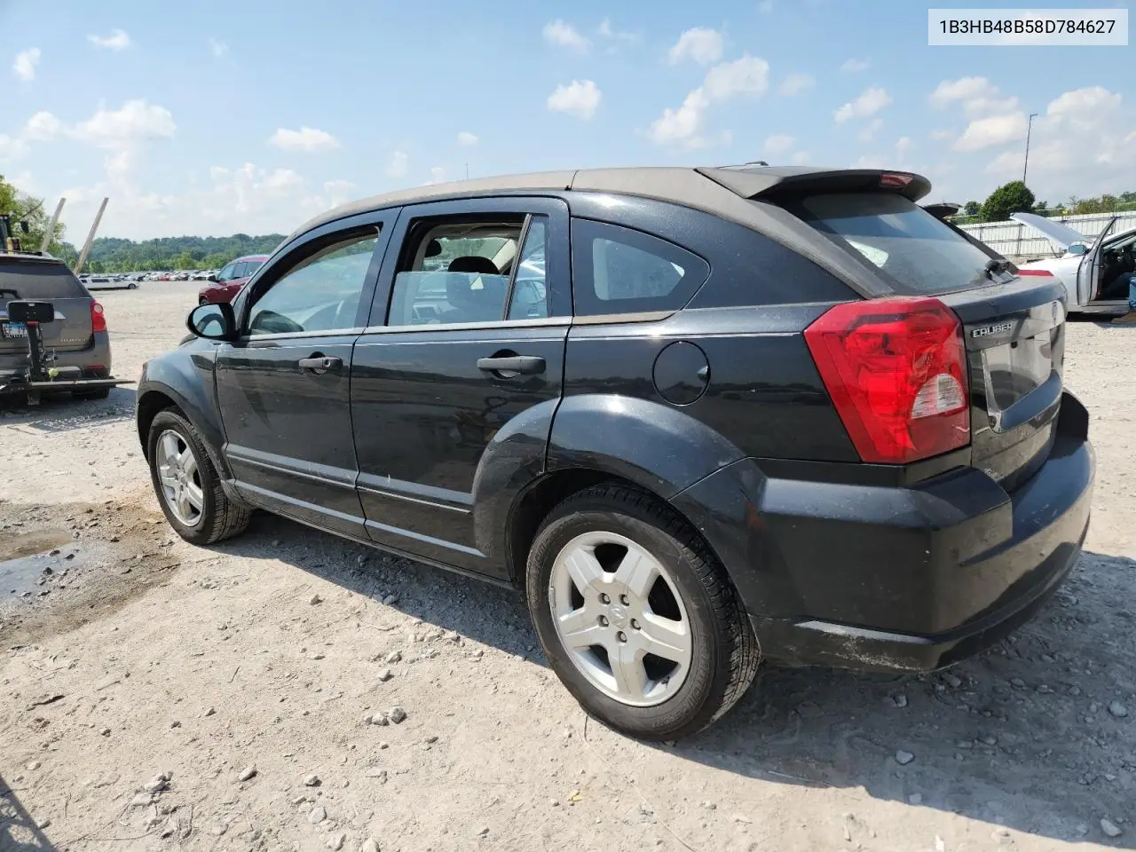 2008 Dodge Caliber Sxt VIN: 1B3HB48B58D784627 Lot: 62330145