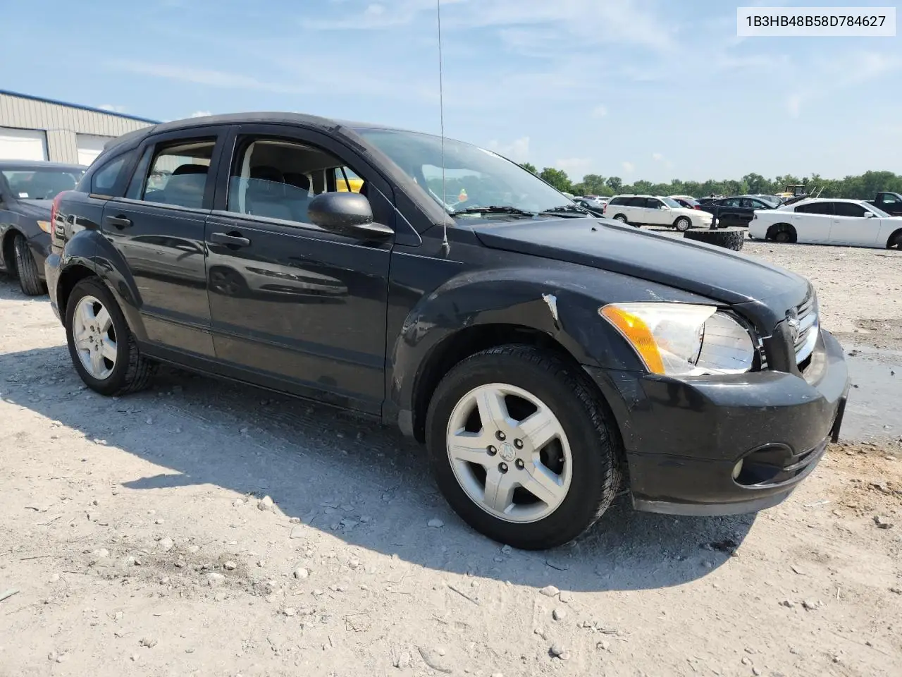 2008 Dodge Caliber Sxt VIN: 1B3HB48B58D784627 Lot: 62330145