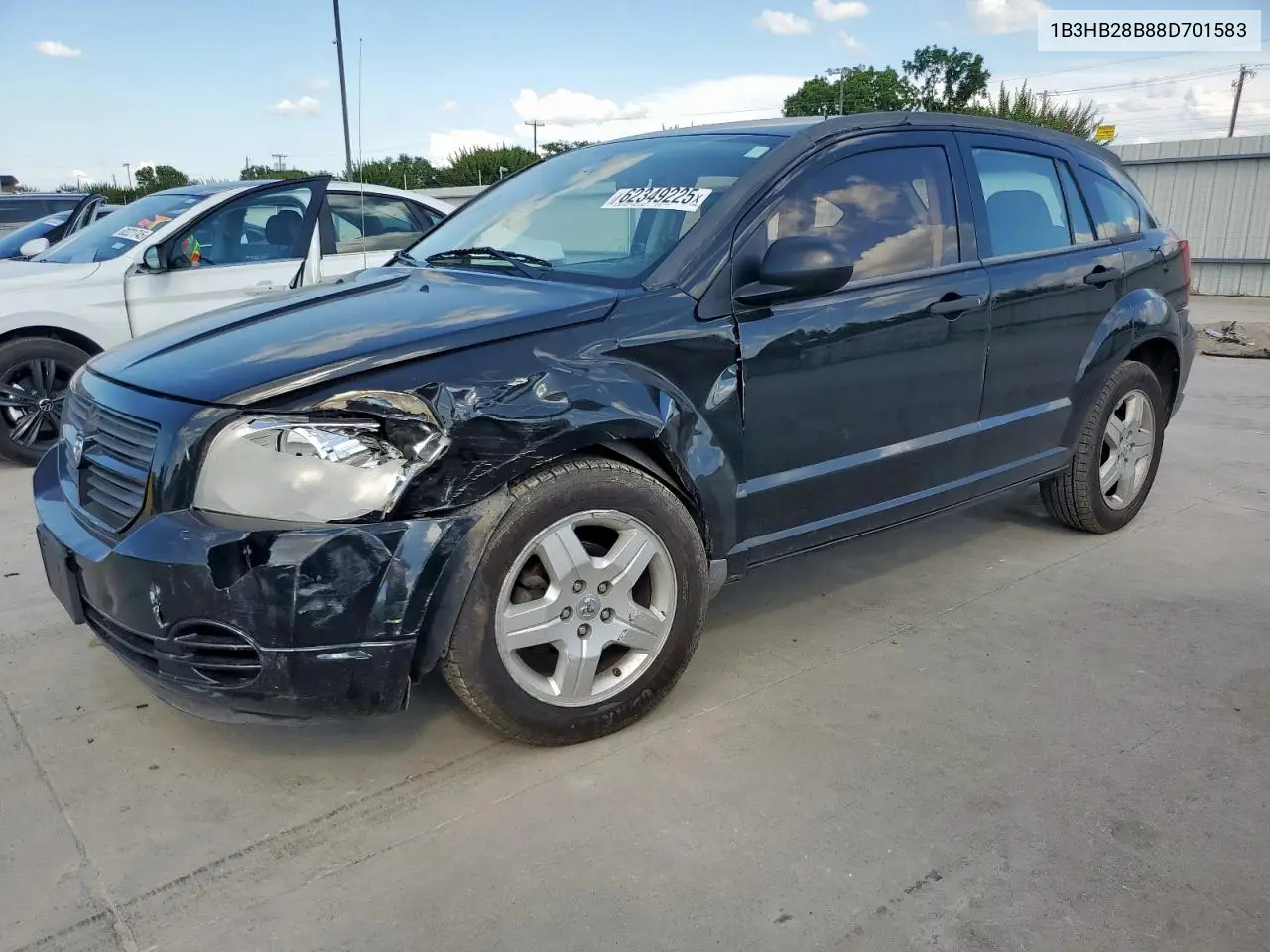 2008 Dodge Caliber VIN: 1B3HB28B88D701583 Lot: 62349225