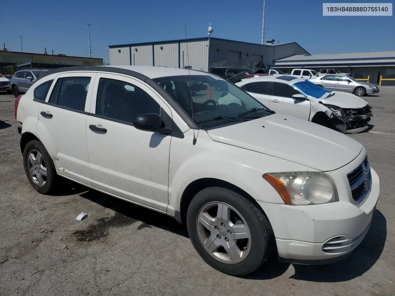 2008 Dodge Caliber Sxt VIN: 1B3HB48B88D755140 Lot: 62607335