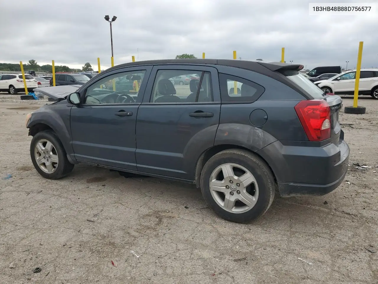 2008 Dodge Caliber Sxt VIN: 1B3HB48B88D756577 Lot: 62925625