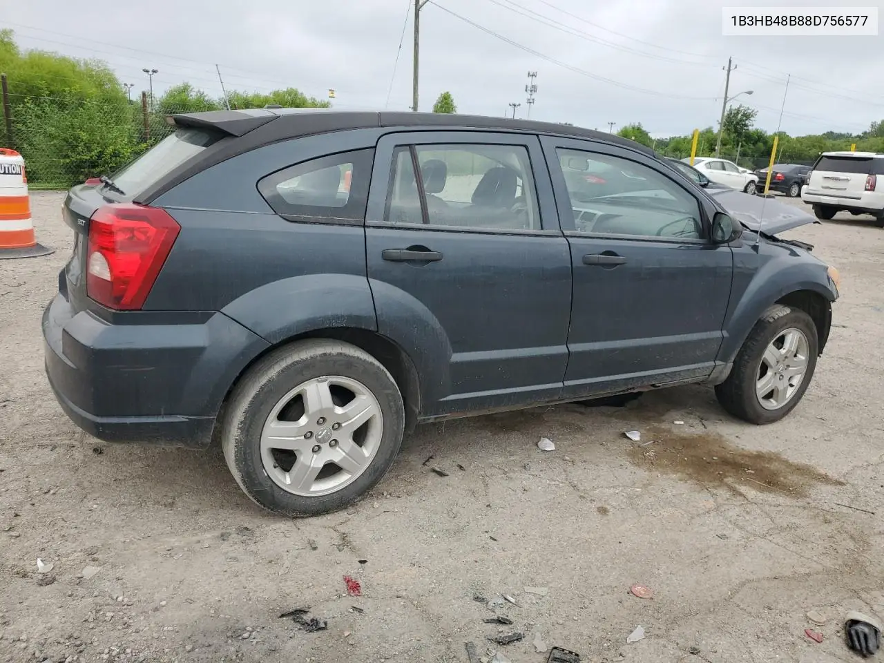2008 Dodge Caliber Sxt VIN: 1B3HB48B88D756577 Lot: 62925625
