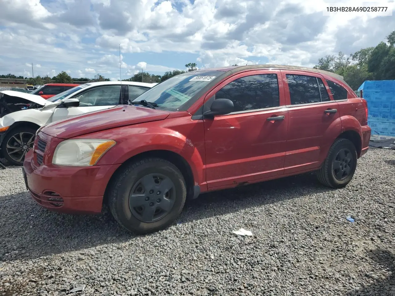 2009 Dodge Caliber Se VIN: 1B3HB28A69D258777 Lot: 56851875