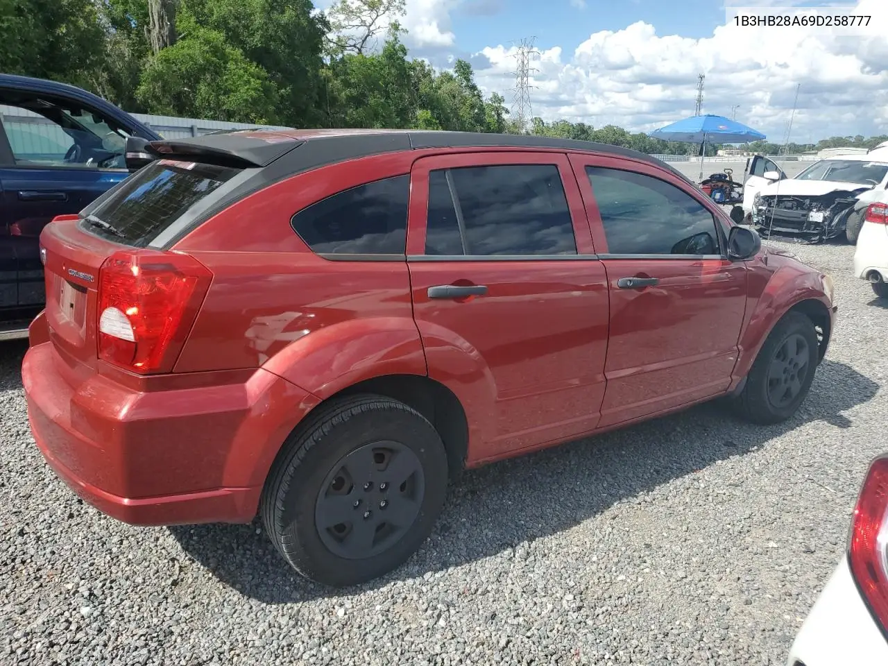 2009 Dodge Caliber Se VIN: 1B3HB28A69D258777 Lot: 56851875