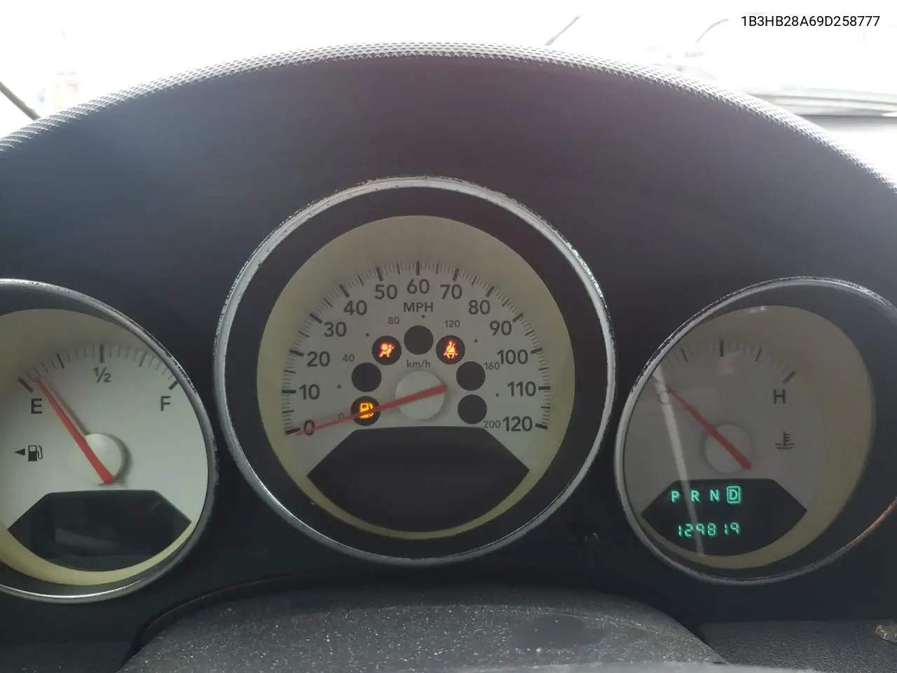2009 Dodge Caliber Se VIN: 1B3HB28A69D258777 Lot: 56851875