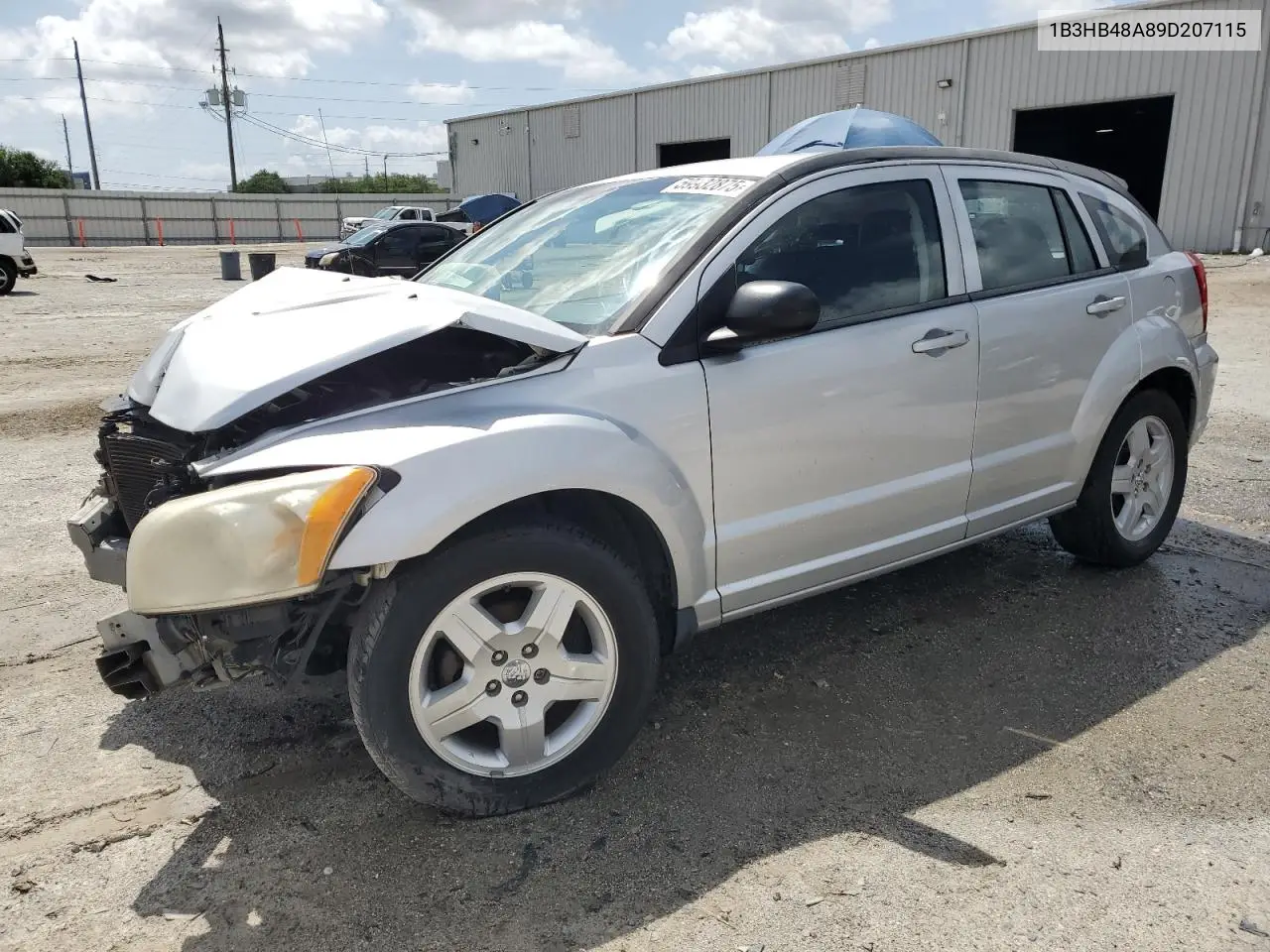 2009 Dodge Caliber Sxt VIN: 1B3HB48A89D207115 Lot: 59932875