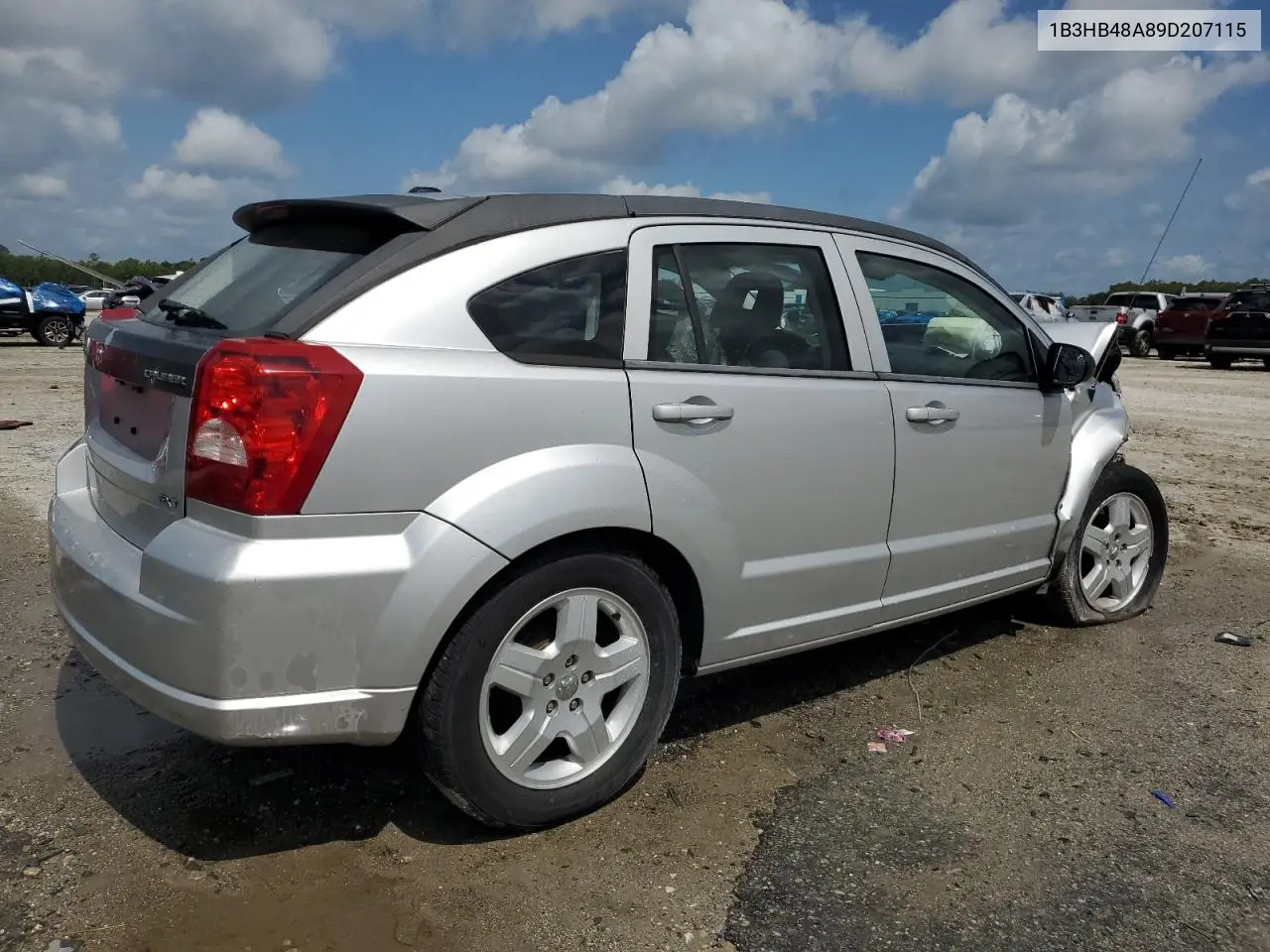 2009 Dodge Caliber Sxt VIN: 1B3HB48A89D207115 Lot: 59932875