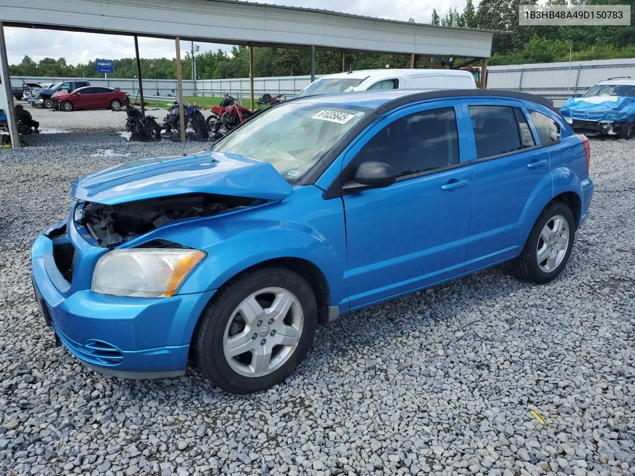 2009 Dodge Caliber Sxt VIN: 1B3HB48A49D150783 Lot: 61035645