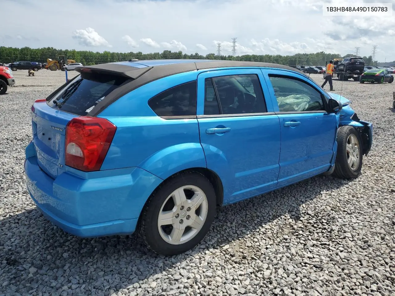 2009 Dodge Caliber Sxt VIN: 1B3HB48A49D150783 Lot: 61035645