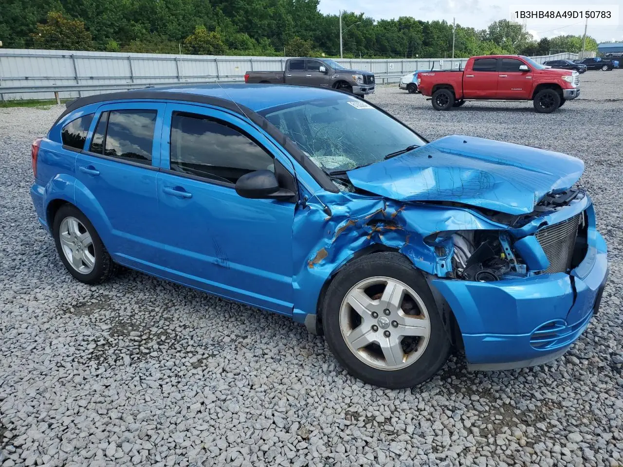 2009 Dodge Caliber Sxt VIN: 1B3HB48A49D150783 Lot: 61035645