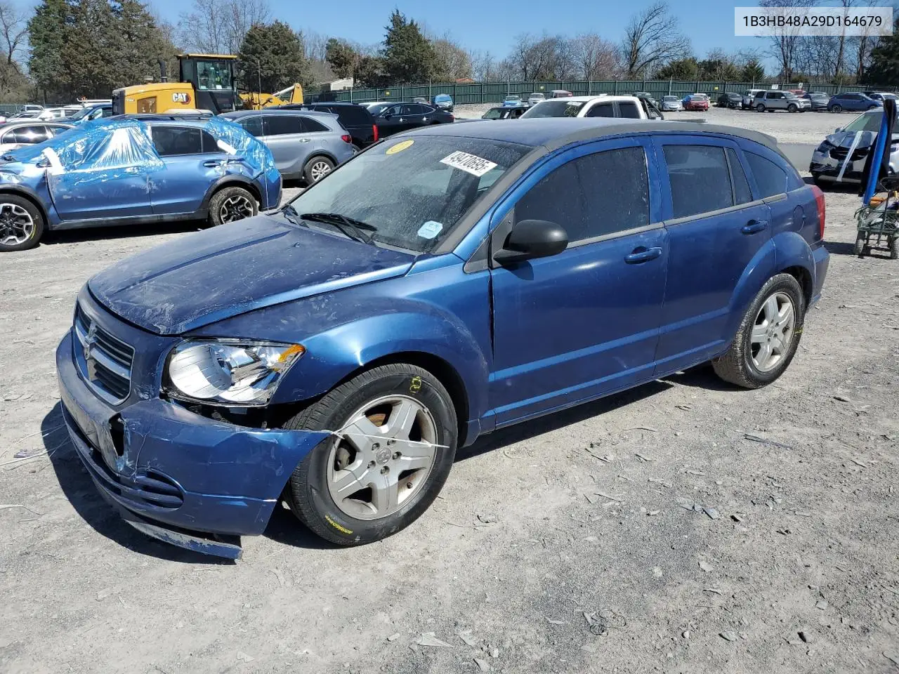 2009 Dodge Caliber Sxt VIN: 1B3HB48A29D164679 Lot: 61939985