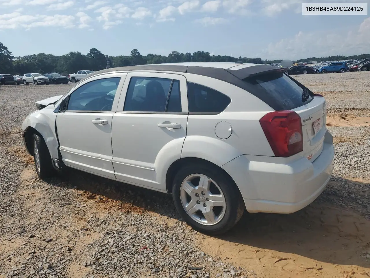 2009 Dodge Caliber Sxt VIN: 1B3HB48A89D224125 Lot: 61968005