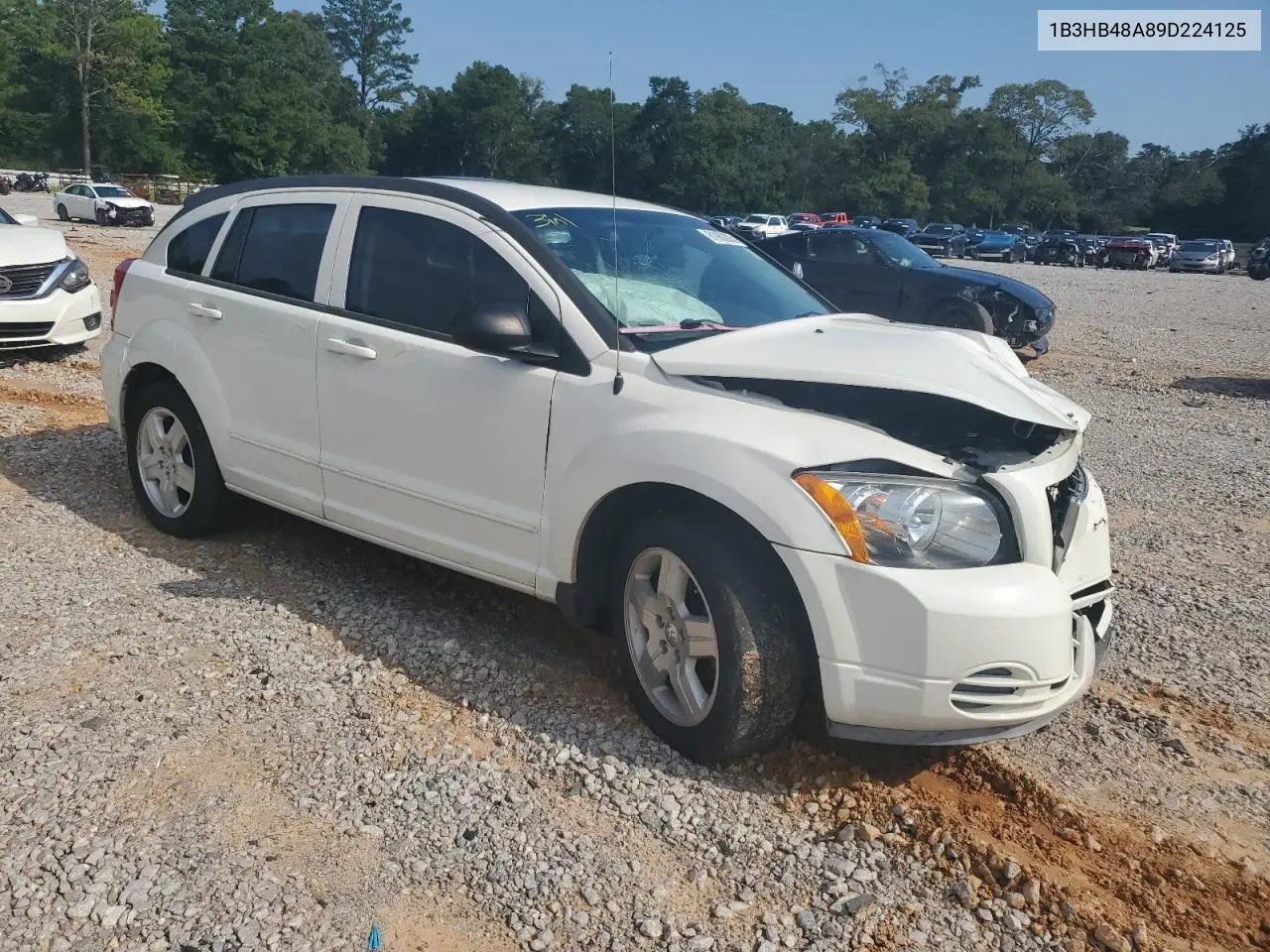 2009 Dodge Caliber Sxt VIN: 1B3HB48A89D224125 Lot: 61968005