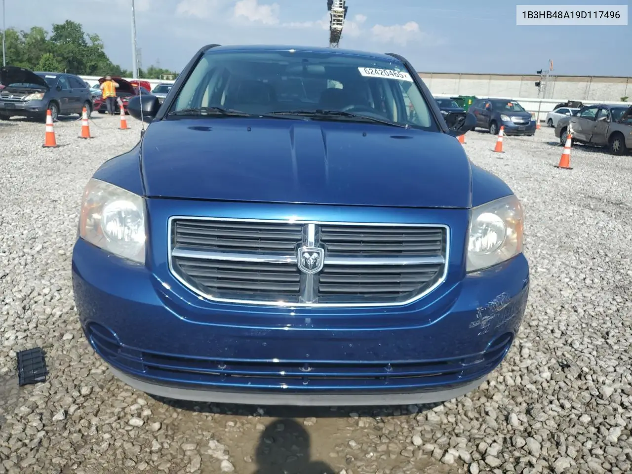 2009 Dodge Caliber Sxt VIN: 1B3HB48A19D117496 Lot: 62420465